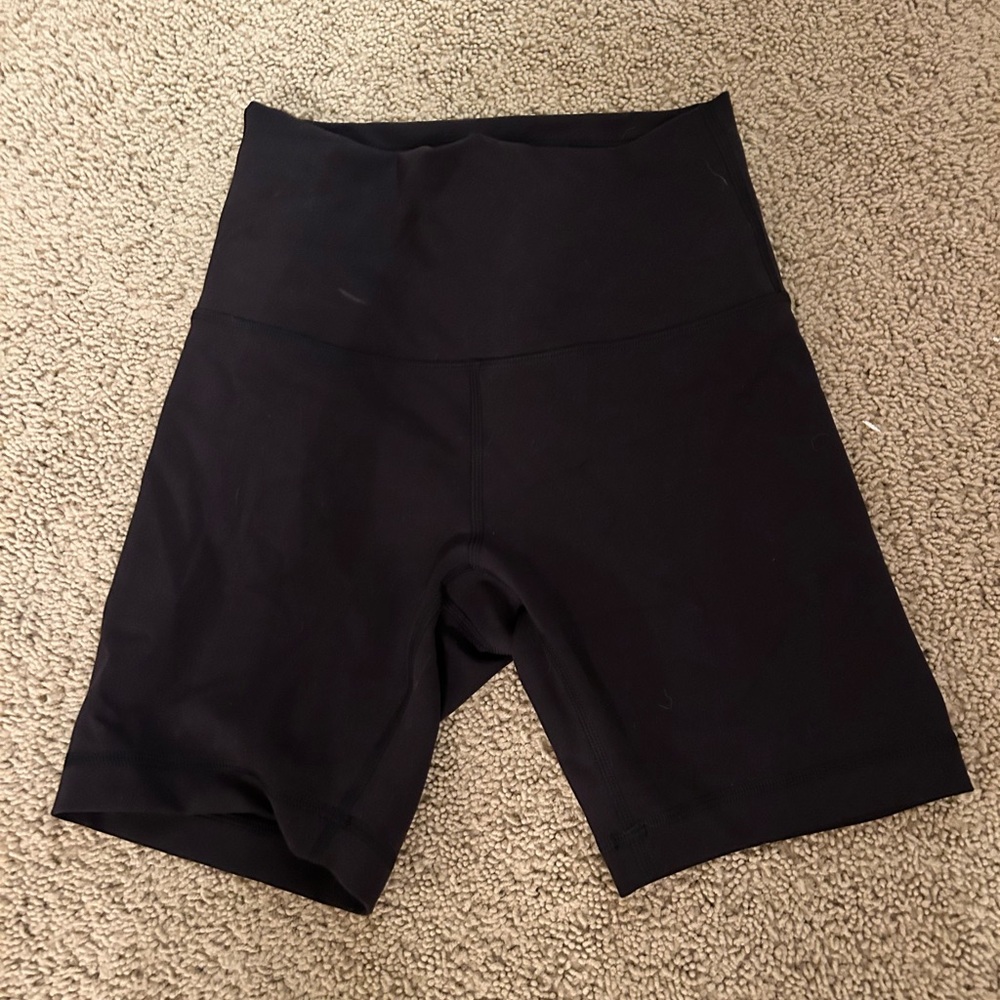 Lululemon high-waisted biker shorts